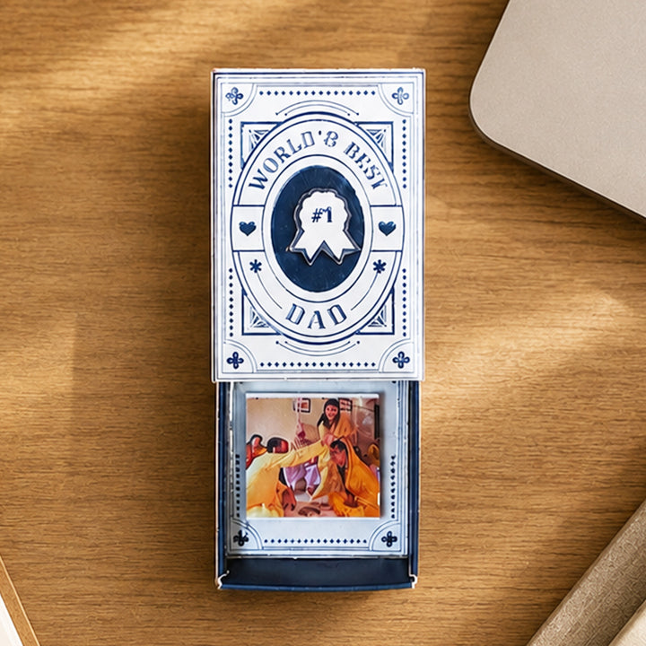 World’s Best Dad Personalised Father’s Day Fridge Magnet