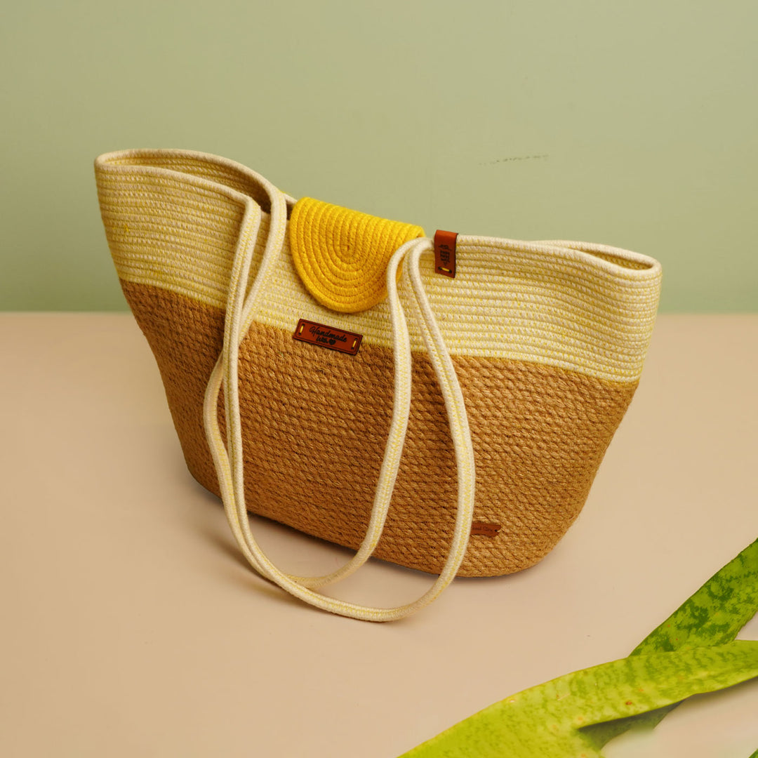 Stylish Everyday Cotton Yarn Tote Bag