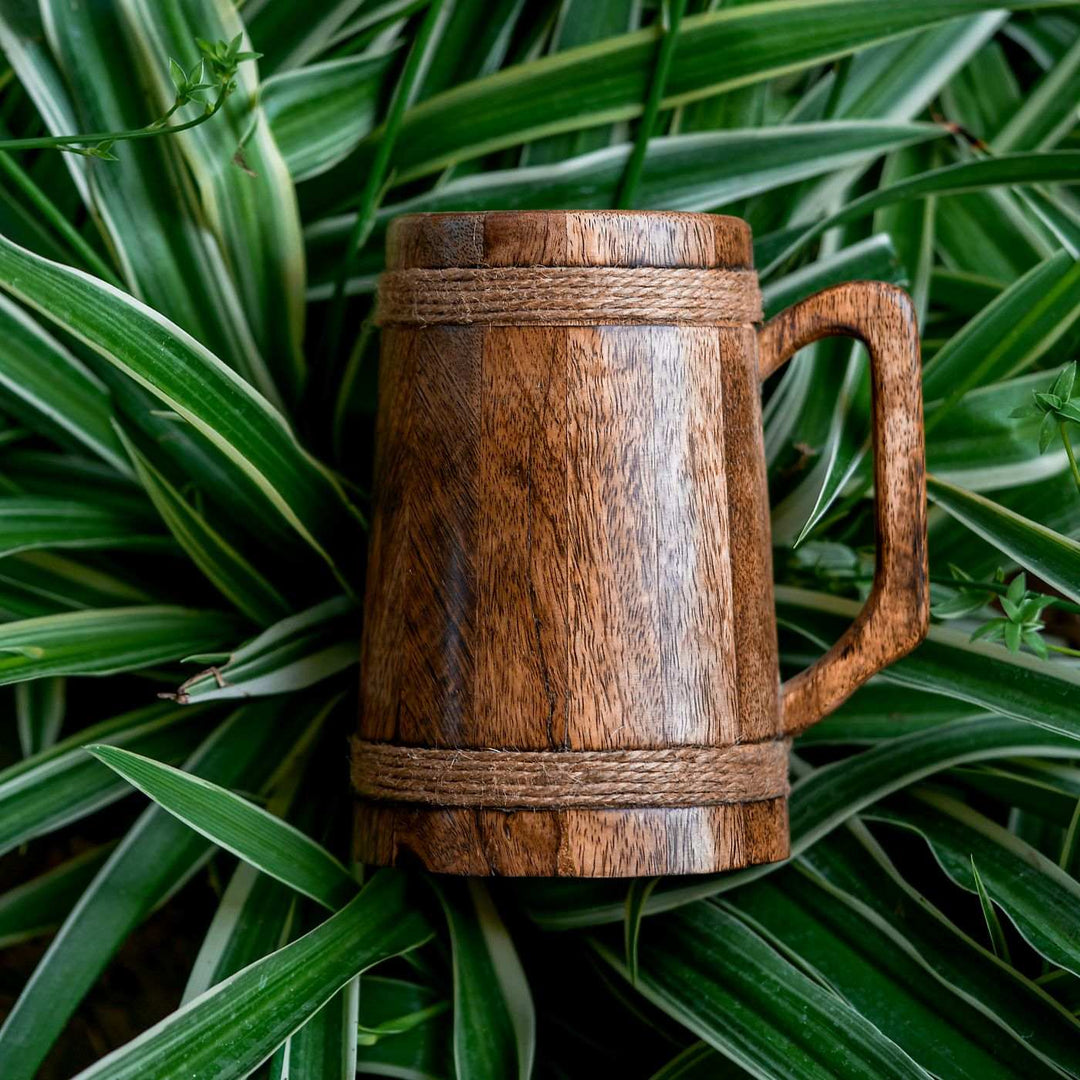 Bulbul Mango Wood Beer Mug