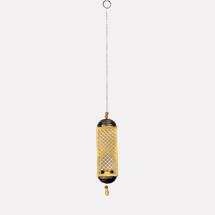 Tista Gold Finish Tealight Holder Hanging