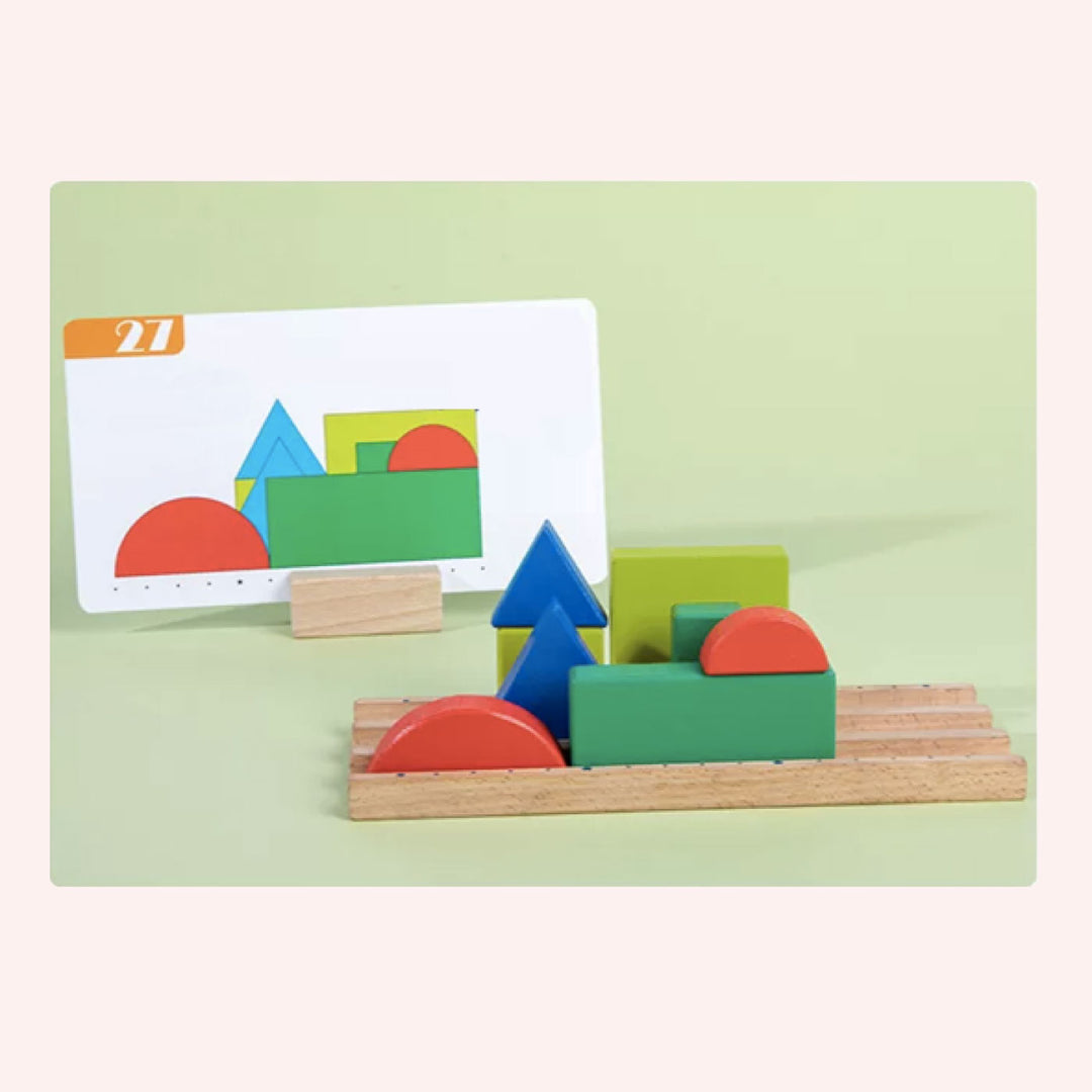 Eye Level Geometric Bricks Game Set