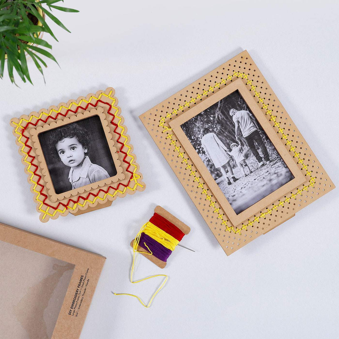 DIY Embroidery Kit For Photoframes