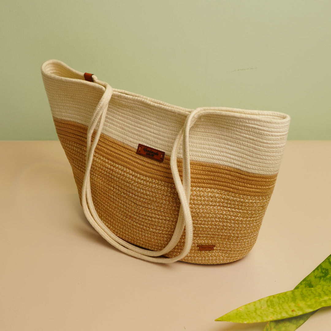 Stylish Everyday Cotton Yarn Tote Bag