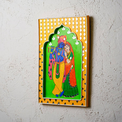 Handcrafted Traditional Lippan Art Jharokha Wall Art