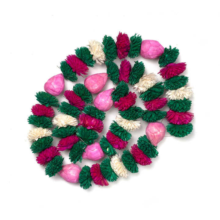 Sola Wood Zinnia Floral Festive Hanging