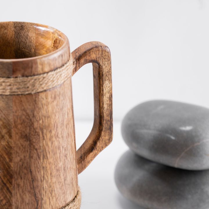 Bulbul Mango Wood Beer Mug