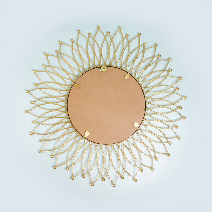 Golden Sunshine Mirror I 28 Inches