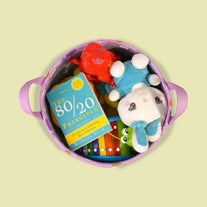 Playful Personalised Toy Basket
