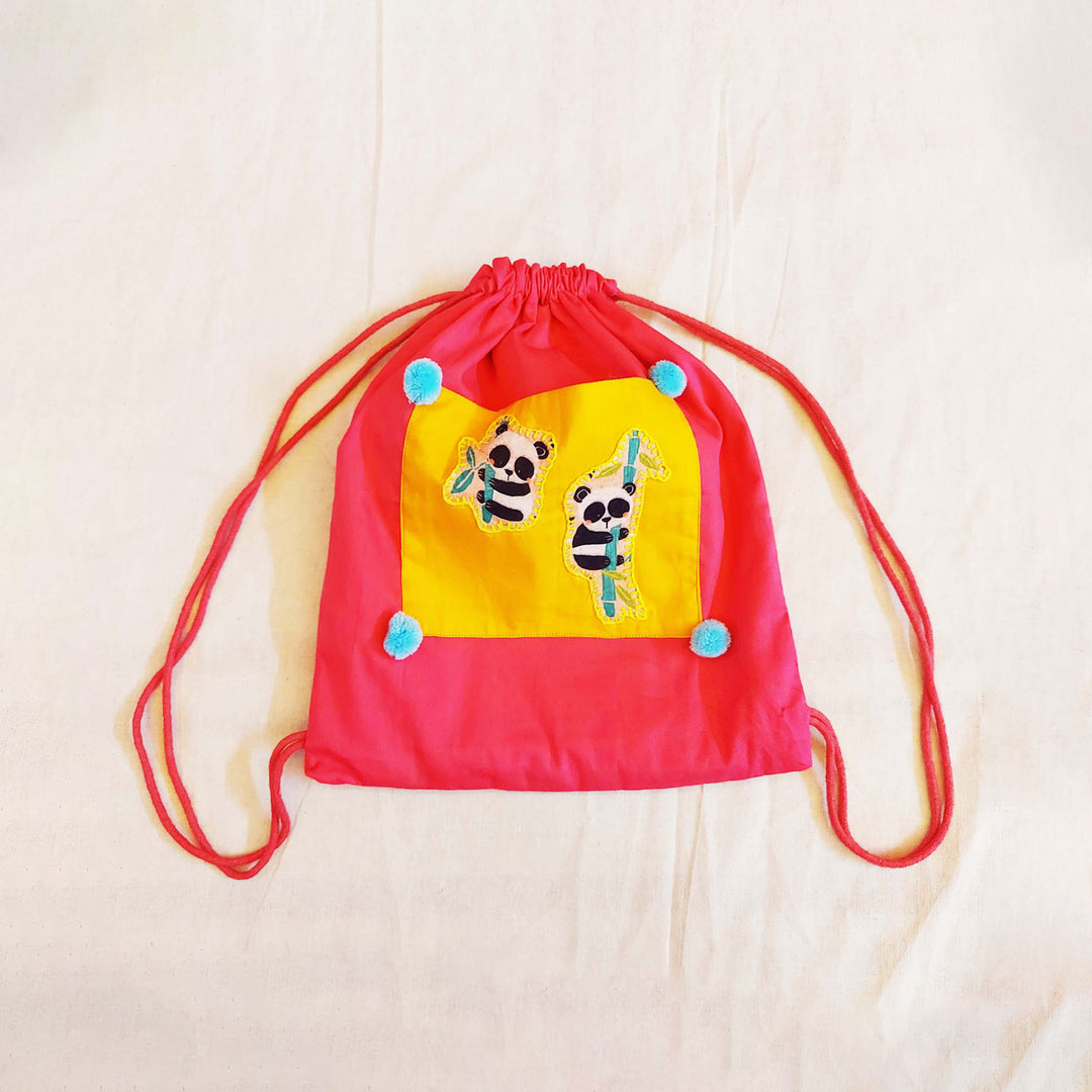 Embroidered Kid's Animal Theme Backpack for School & Trips