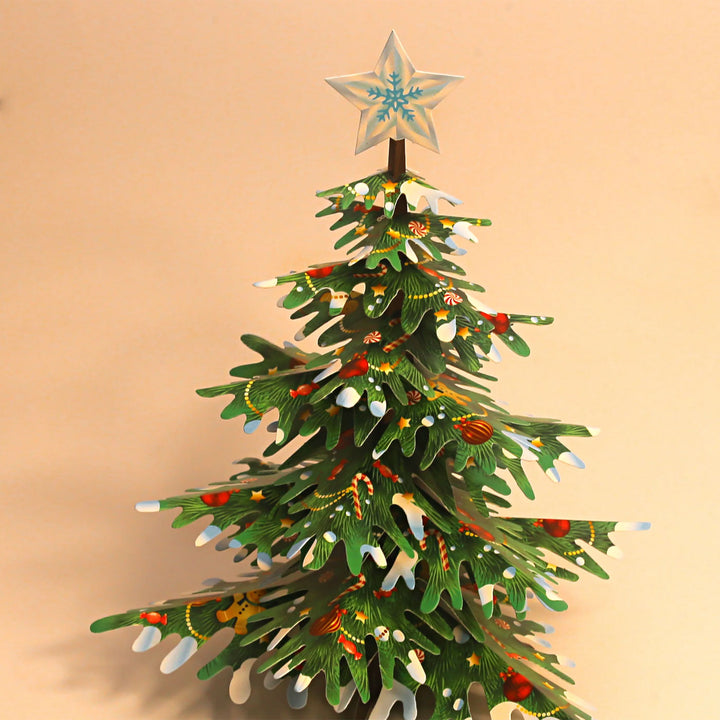 2-in-1 Christmas Tree DIY Paper Craft Kit