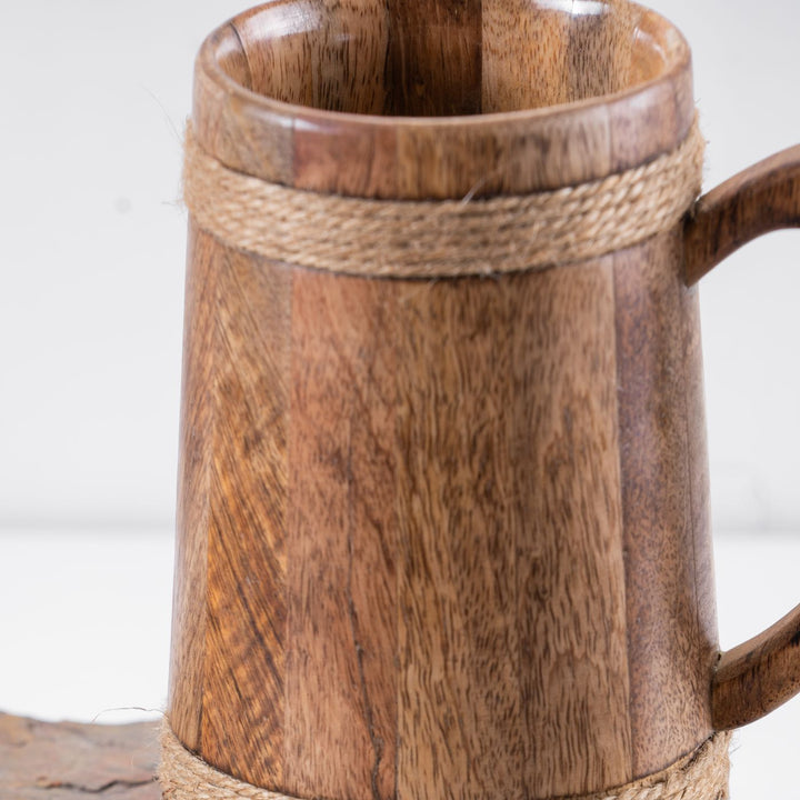 Bulbul Mango Wood Beer Mug