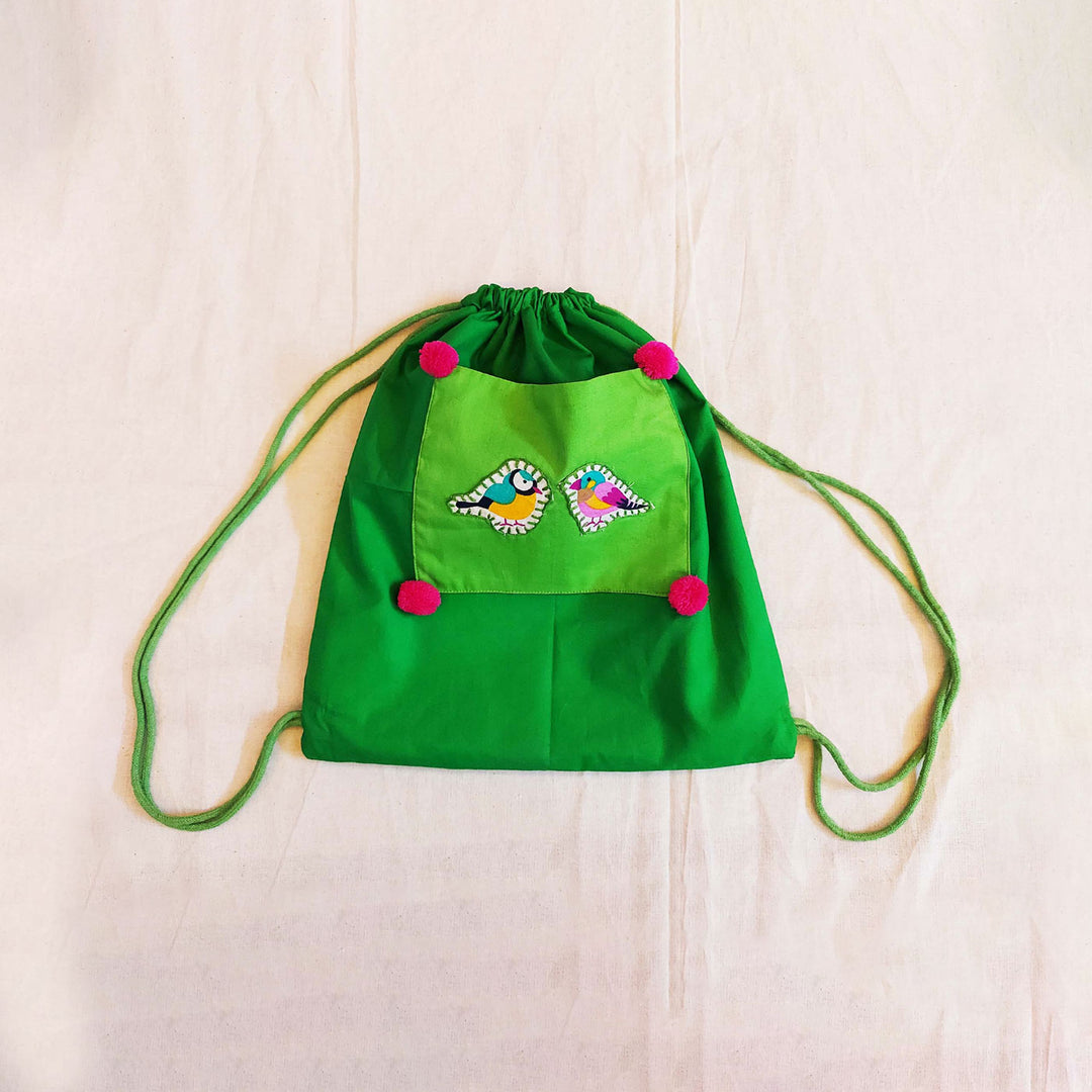 Embroidered Kid's Animal Theme Backpack for School & Trips