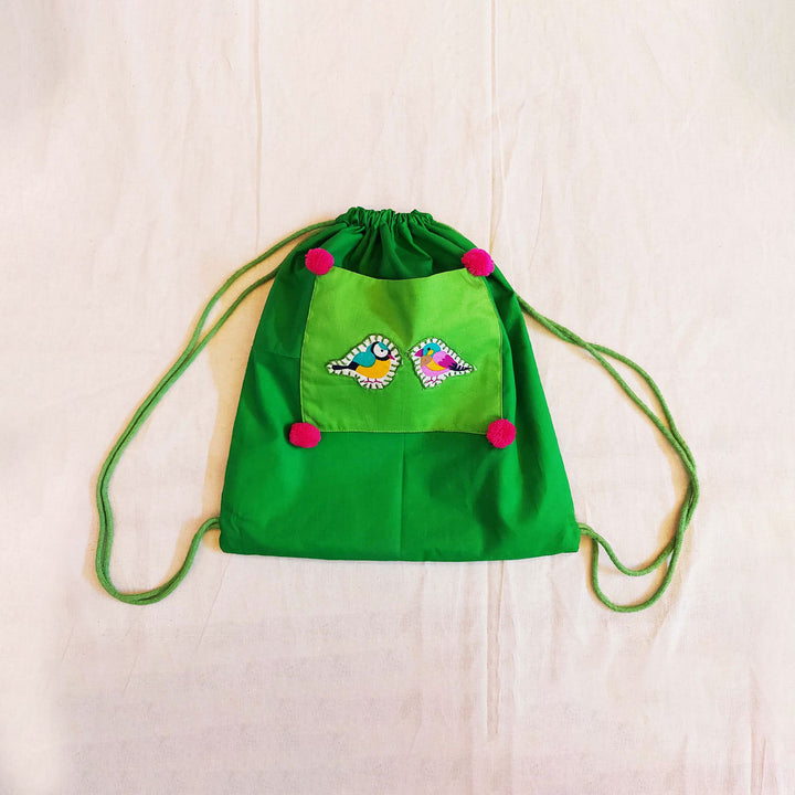 Embroidered Kid's Animal Theme Backpack for School & Trips
