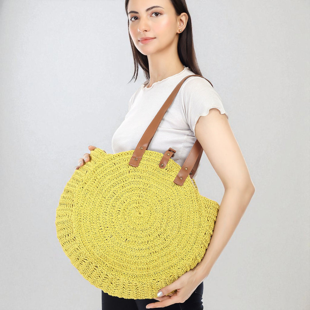 Handmade Crochet Urbane Shoulder Bag