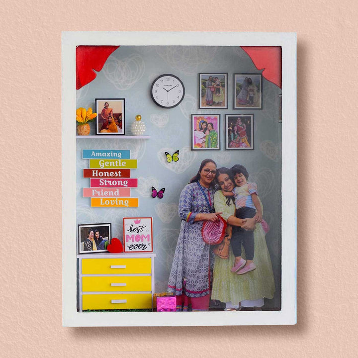 Photo Personalized MDF Wooden Decorative Plaque For Mom