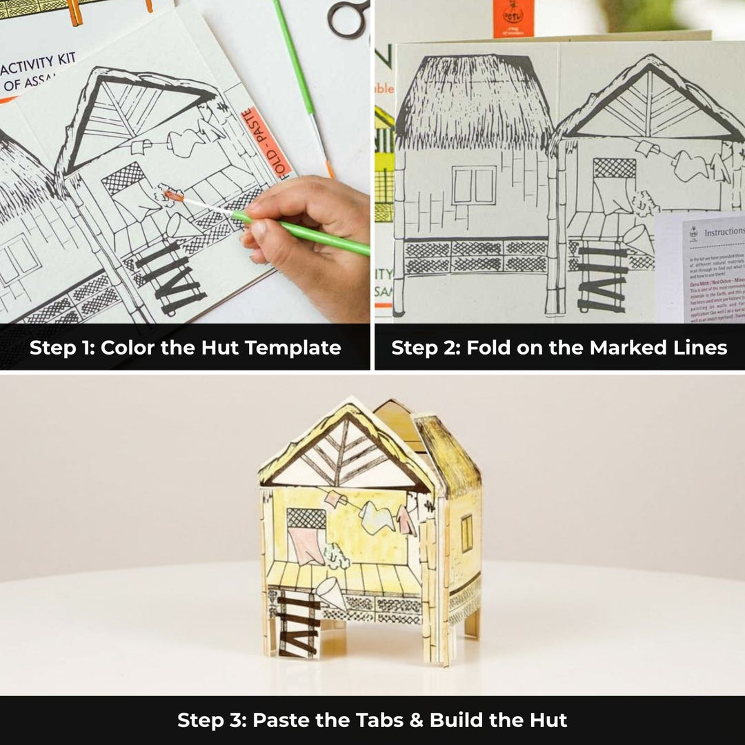 Ikra House Of Assam | Hut Making DIY Kit