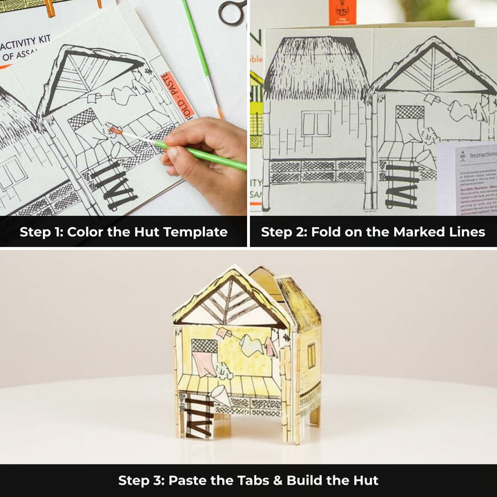 Ikra House Of Assam | Hut Making DIY Kit