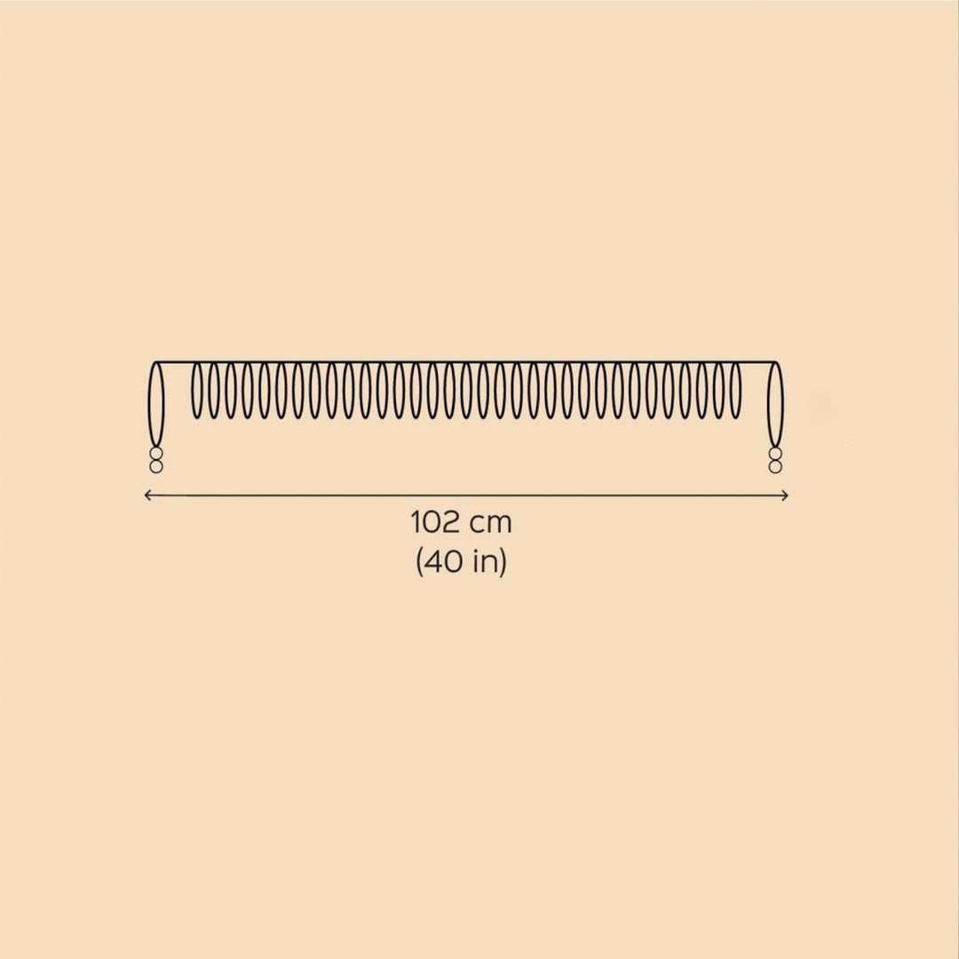 40 Inch | Handmade Khun Fabric Ranrekha Pompom Toran