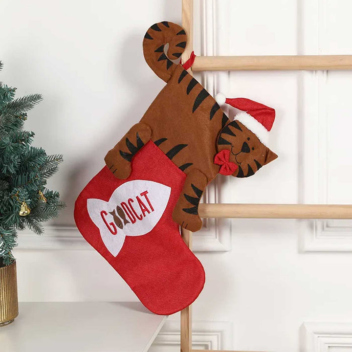 Personalized Pet Felt & Velvet Stockings For Christmas Decoration