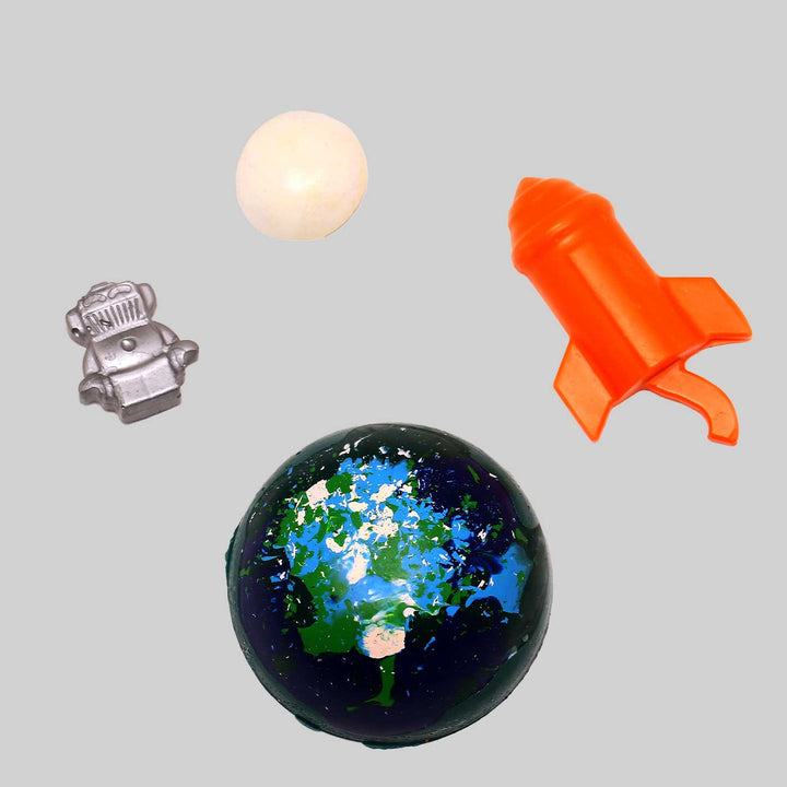 Handmade Non-Toxic The Space Crayons | Set Of 6