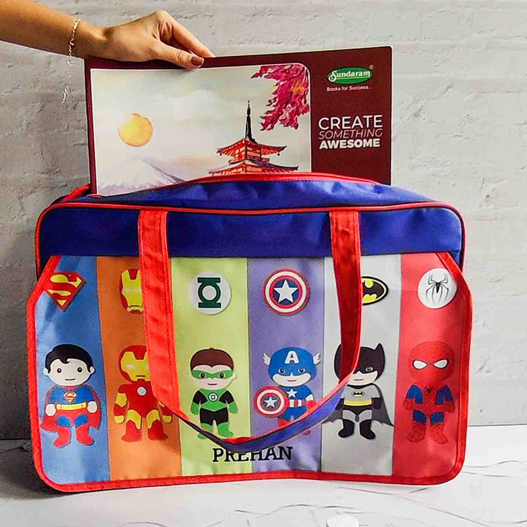 Personalised Printed Jumbo Art Bag for Kids