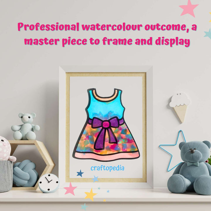 Magical Color Transfer Fashion Theme DIY Kit