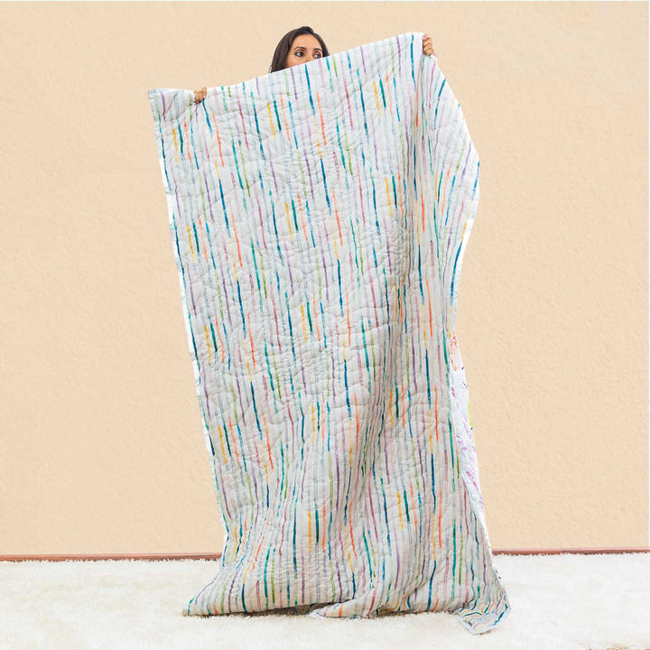 Personalized The Keeper Of Kelp Theme Cotton Quilt For Kids