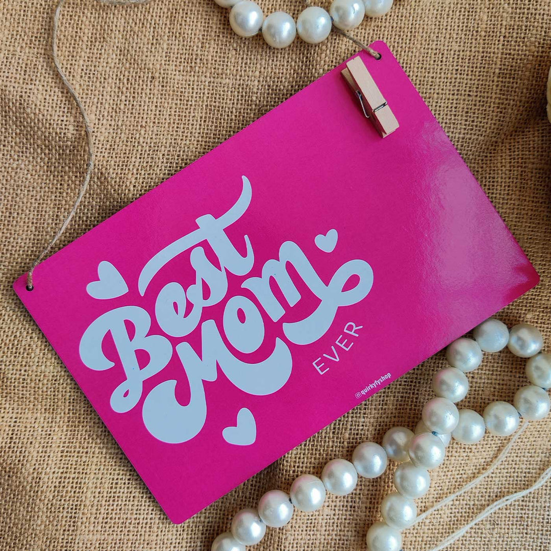 Photo Personalized "Best Mom" Hamper For Mothers| Set of 8