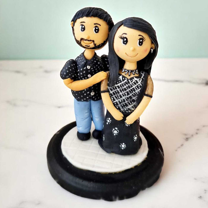 Photo Personalized Miniature Clay Dolls