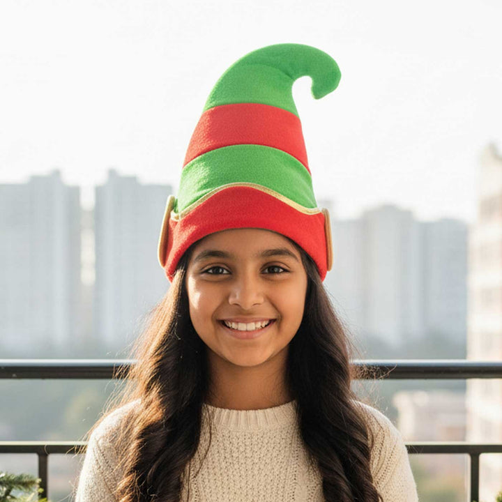 Handmade Big Elf Ears Velvet Santa Hat | Xmas Gifting Ideas