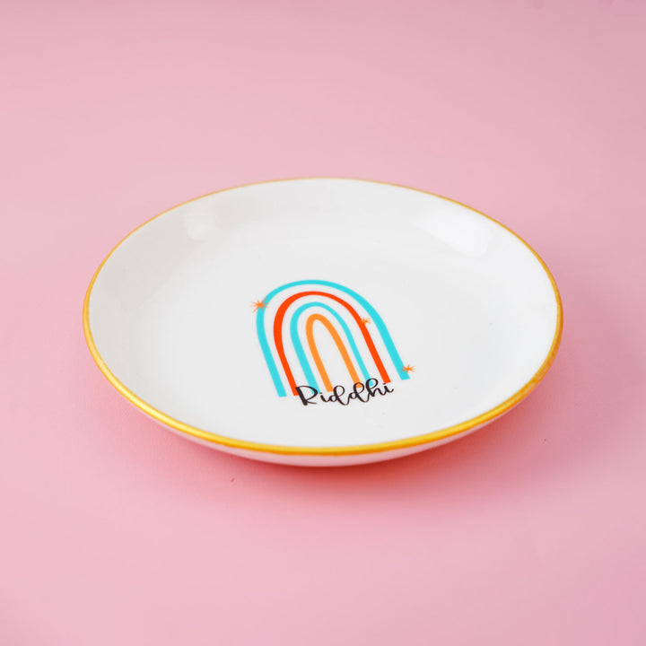 Personalized Printed Trinket Dish
