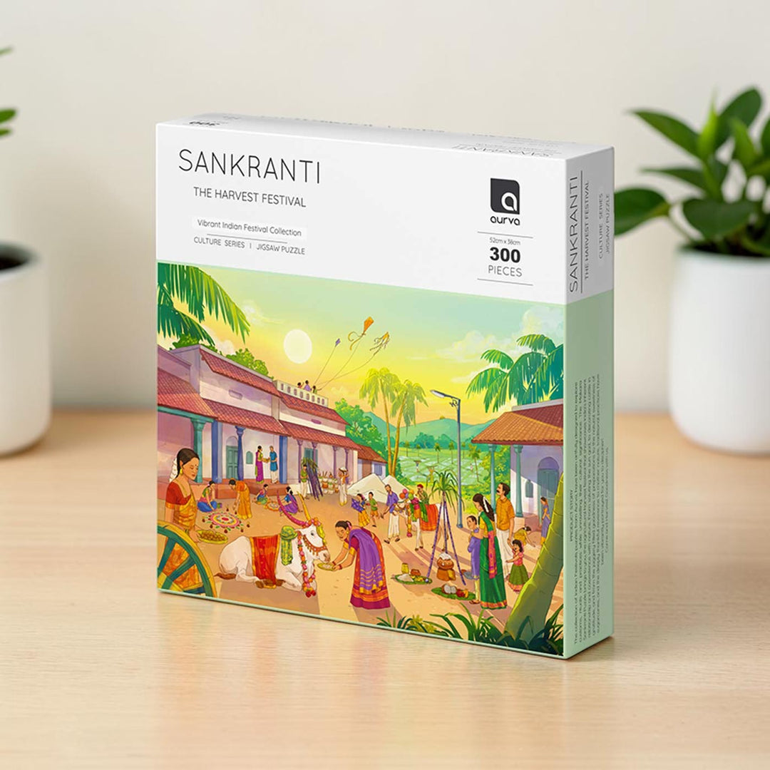 Sankranti | The Harvest Festival Culture Puzzle | 300 Pieces