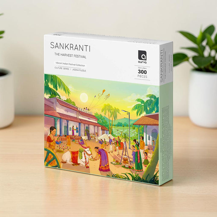 Sankranti | The Harvest Festival Culture Puzzle | 300 Pieces