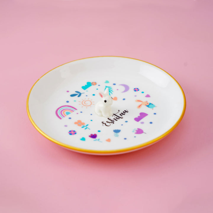 Personalized Printed Trinket Dish