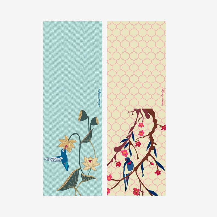 Printed Garden Of Eden Themed Bookmarks | Set Of 2