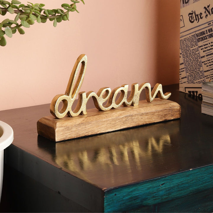 Handmade Gold 'Dream' Free Standing Showpiece