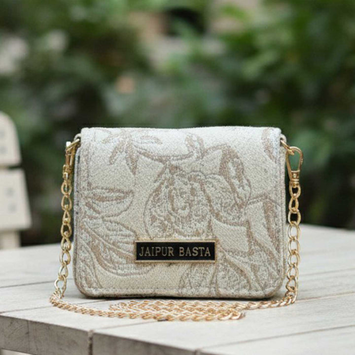 Mishri Jacquard Jugni Sling Bag