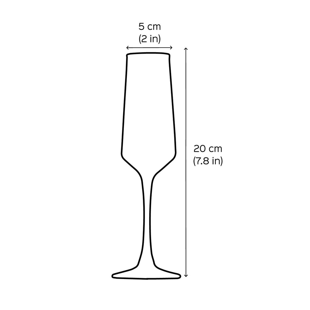 Personalized Engraved Champagne Glass For Mothers | 250 ml