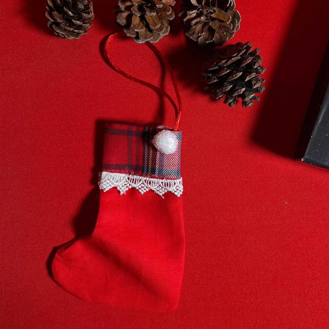 Handmade Winter Wonderland Christmas Hamper | Includes Diary, Mug, Hot Chocolate, Snowman, Hanging Sock, Hangings And Box