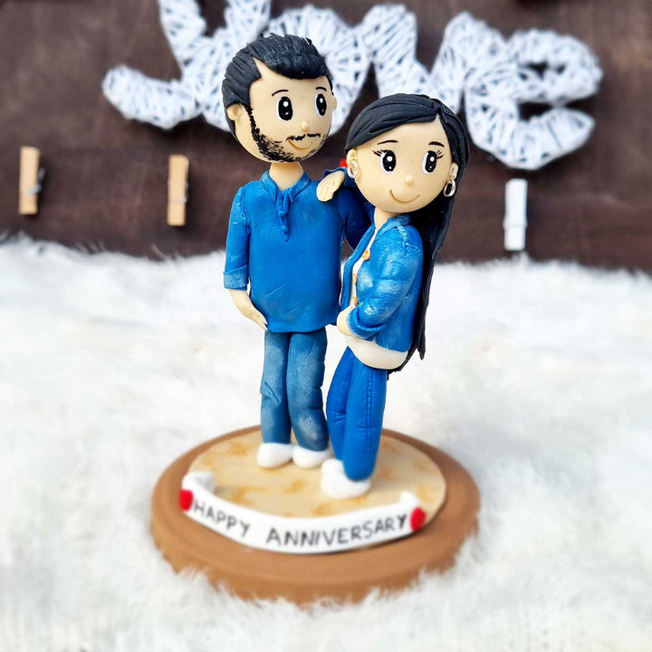 Photo Personalized Miniature Clay Dolls