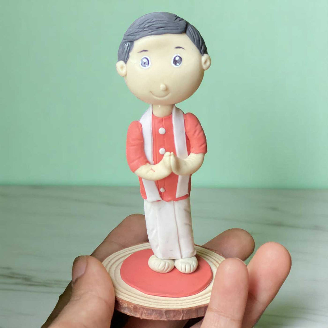 Photo Personalized Miniature Clay Dolls