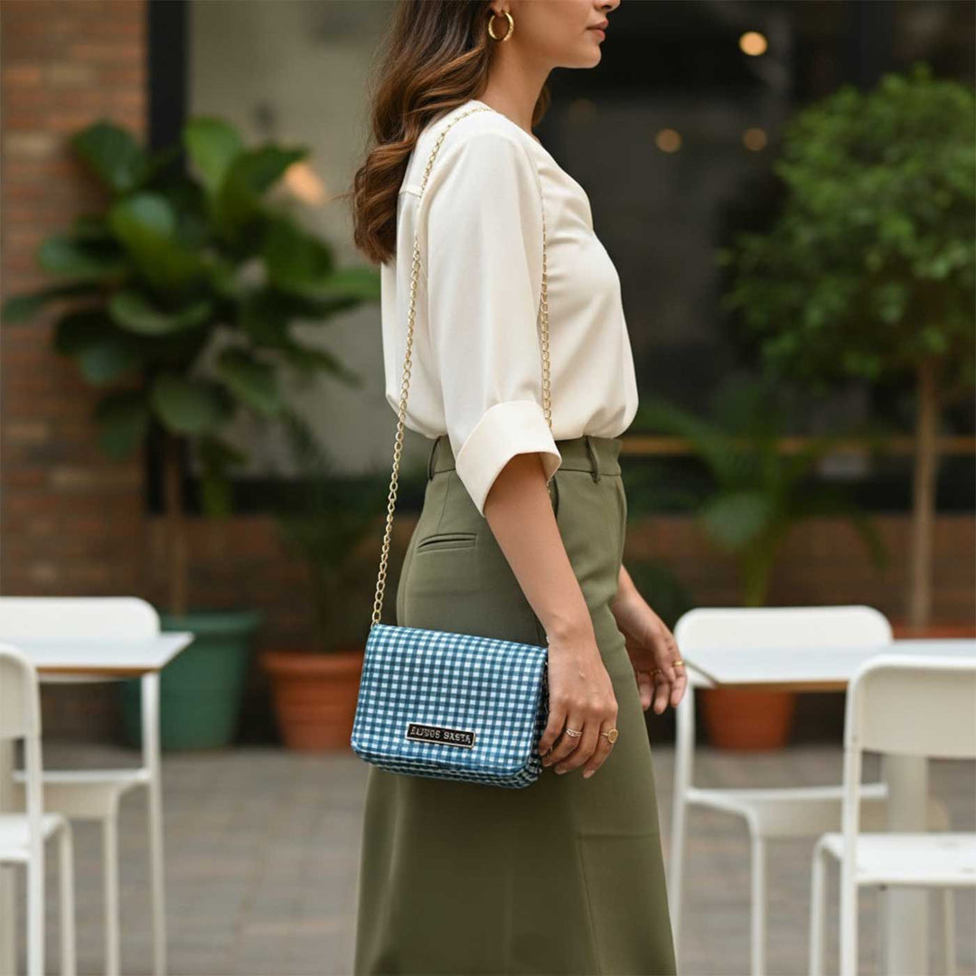 Surai Hand Block Printed Jugni Sling Bag