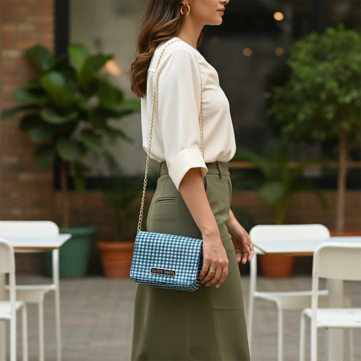 Surai Hand Block Printed Jugni Sling Bag