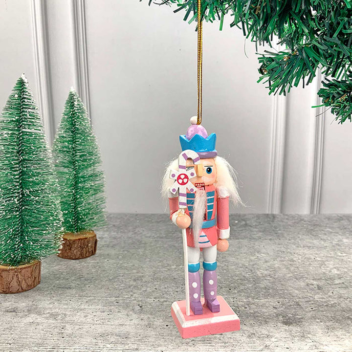 Candy Themed Nutcrackers Wooden Decor For Christmas Table Decoration | Set Of 4