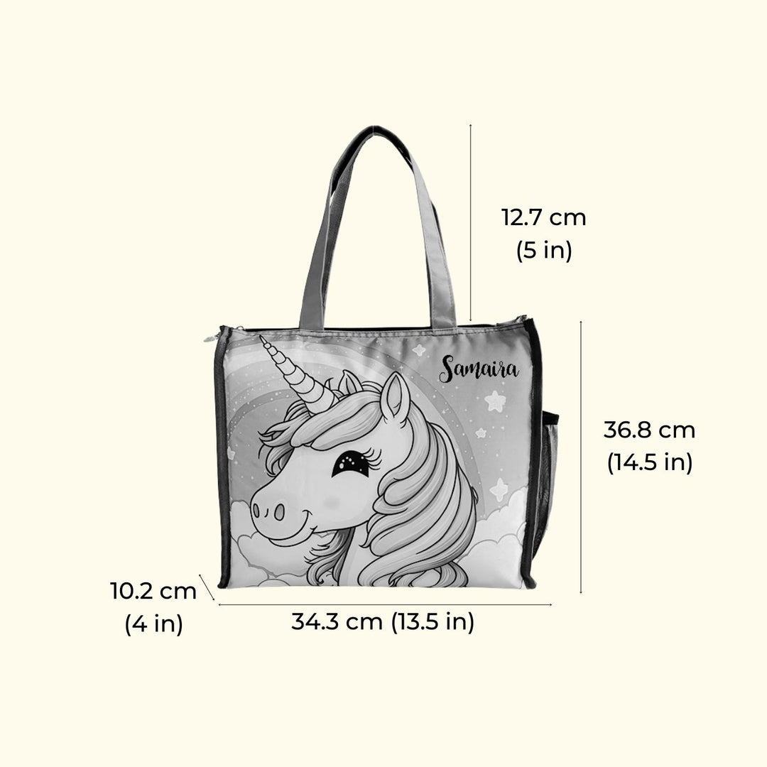 Personalised Printed Tote Bag for Kids