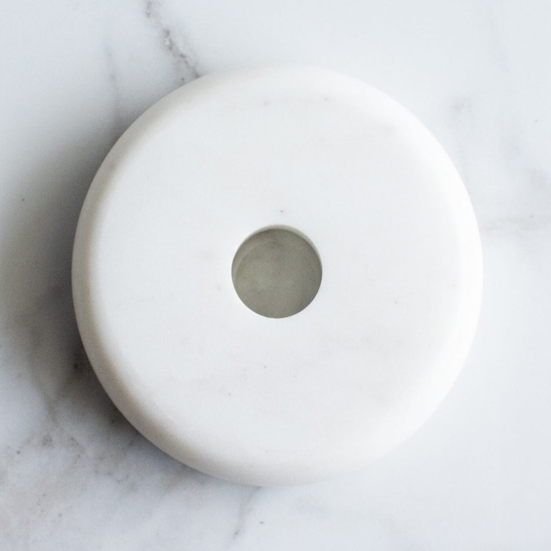 Indian Marble Round Pen Holder