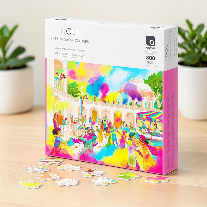 Holi | The Festival of Colours Culture Puzzle | 300 Pieces