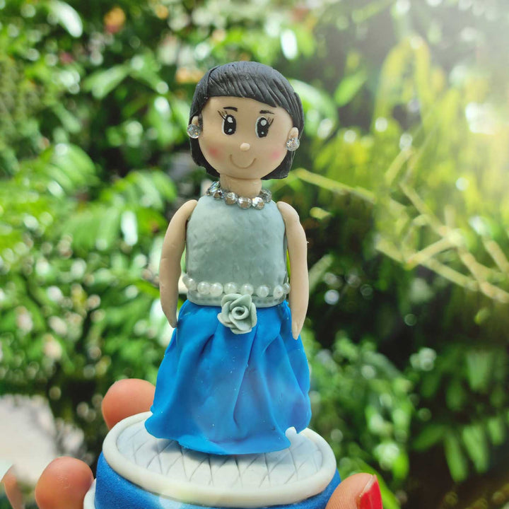 Photo Personalized Miniature Clay Dolls