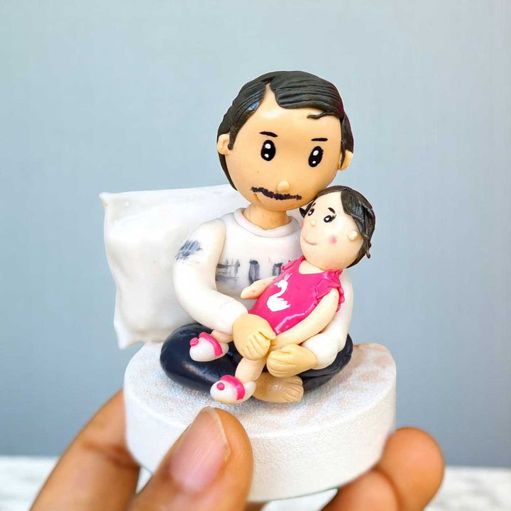 Photo Personalized Miniature Clay Dolls