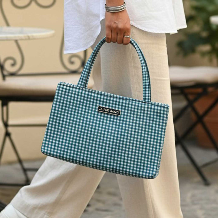 Surai Hand Block Printed Selena Mini Bag